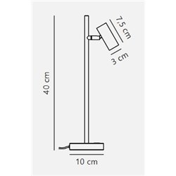 Nordlux Omari 3 Touch Dim Lámpara de mesa