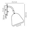 Nordlux Fleur 15 lámpara de pared