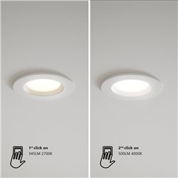 Nordlux Tiaki [IP65] 2-Step 2700/4000K lugar empotrado