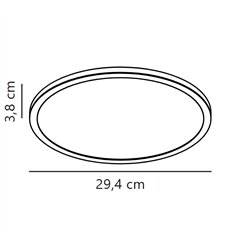 Nordlux Oja 29 SENSOR [IP54] lámpara de techo
