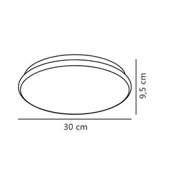 Nordlux Montone 30 [IP44] lámpara de techo