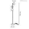 Nordlux Lilly 15 lámpara de piso