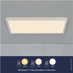 Nordlux Harlow 60x30 [IP54] 3-step-Dim lámpara de techo
