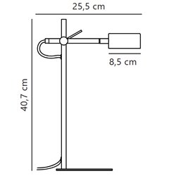 Nordlux Clyde 8 3-step Dim Lámpara de mesa