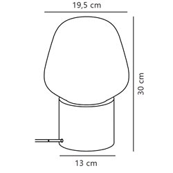 Nordlux Christina 20 Lámpara de mesa