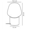 Nordlux Christina 20 Lámpara de mesa