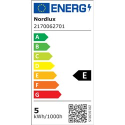 Nordlux Smart G45 Filament E27 Milky CCT 500-560lm-6500K