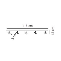 Nordlux Omari 3 3-step-Dim - 5 lámpara de techo