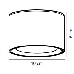 Nordlux Fallon 3-step Dim lámpara de techo