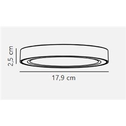 Nordlux Sóller 17 [IP44] 3-step-Dim lugar empotrado