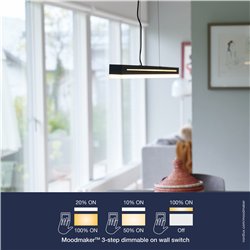 Nordlux Skylar 115 3-Step-Dim lámpara de suspensión