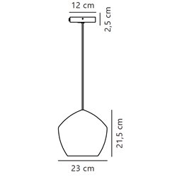 Nordlux Orbiform 23 lámpara de suspensión