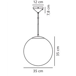 Nordlux Grant 35 lámpara de suspensión