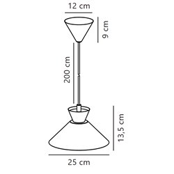 Nordlux Dial 25 lámpara de suspensión