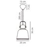 Nordlux Adrian 25 lámpara de suspensión