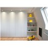 Wever & Ducré DEEP ASYM ADJUST CEILING REC 1.0 LED lugar empotrado