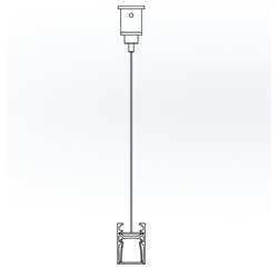 Delta Light FTL35 - CABLE SUSPENSION SINGLE 1,6m