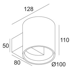 Delta Light ORBIT T LED lámpara de pared
