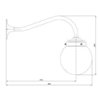 Tekna NAUTIC CLOVELLY lámpara de pared