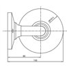 Tekna NAUTIC DOCKLIGHT WALL lámpara de pared