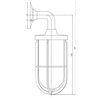 Tekna NAUTIC DOCKLIGHT WALL lámpara de pared