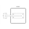 Tekna NAUTIC ILFORD WALL-C lámpara de pared