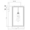 Tekna NAUTIC ILFORD WALL-C lámpara de pared