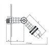Tekna NAUTIC LILLEY RECESSED SPOT lámpara de techo
