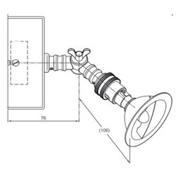 Tekna NAUTIC LILLEY SPOT TWIN LED lámpara de techo