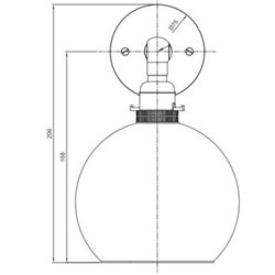 Tekna NAUTIC STIFFKEY lámpara de pared