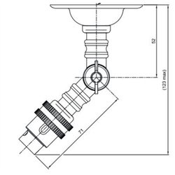 Tekna NAUTIC LILLEY SPOT - LED (Lamp and driver inclusive) lámpara de techo