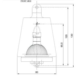 Tekna NAUTIC SPREADERLIGHT 12V - LED lámpara de pared