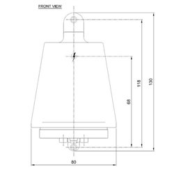 Tekna NAUTIC SPREADERLIGHT 230V - LED lámpara de pared