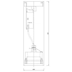 Tekna NAUTIC TUBE CEILING lámpara de techo
