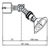 Tekna NAUTIC LILLEY SPOT ON RAIL 3 - LED (600MM) lámpara de techo
