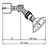 Tekna NAUTIC LILLEY SPOT ON RAIL 4 - LED (900MM) lámpara de techo