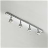 Tekna NAUTIC LILLEY SHADE ON RAIL 4 - LED (900MM) lámpara de techo