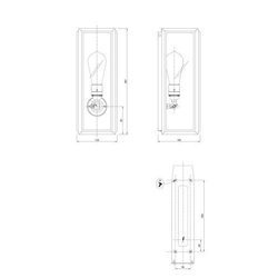 Tekna NAUTIC Annet Mesh lámpara de pared