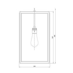 Tekna NAUTIC Ilford Closed top lámpara de suspensión