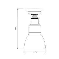 Tekna NAUTIC Loft lámpara de techo