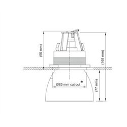 Tekna NAUTIC Loft Inbouwlamp