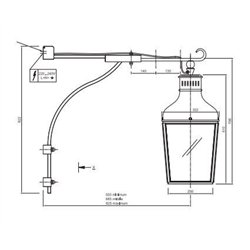 Tekna NAUTIC Montrose lámpara de pared