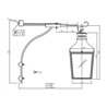 Tekna NAUTIC Montrose lámpara de pared