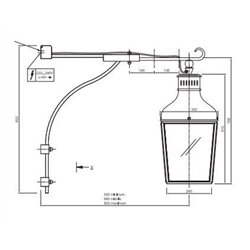 Tekna NAUTIC Montrose Large LED lámpara de pared