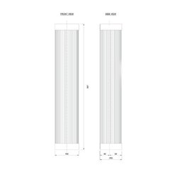 Tekna ARTON Mercer Long lámpara de pared