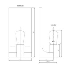 Tekna ARTON Walcott lámpara de pared