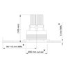Tekna FLATSPOT 1 - TRIMLESS CITIZEN lugar empotrado