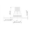 Tekna FLATSPOT 2 - TRIM CITIZEN lugar empotrado