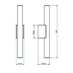 Tekna ARTON Phare Single Small Lámpara de pared