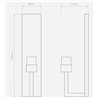 Astro Riva 350 lámpara de pared